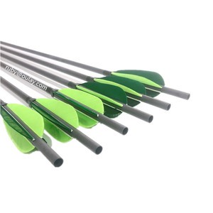 0.002 ~ 0.004 Thẳng Carbon Tinh Khiết Mũi Tên Với 4 Cái Thổ Nhĩ Kỳ Fletchings Horseback Bắn 100% Carbon Tinh Khiết Mũi Tên - Product Image 5