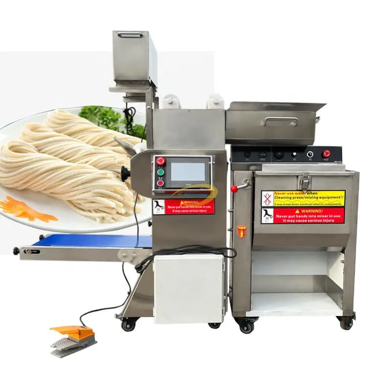 80kg/एच नूडल मशीन वाणिज्यिक ramen नूडल मशीन रेस्तरां होटल ताजा नूडल्स बनाने की मशीन