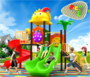 Équipement de glisse pour enfants en plein air pour garderie, parc sportif et jardin - Utilisation commerciale, construction en plastique et en acier - Product Image 1