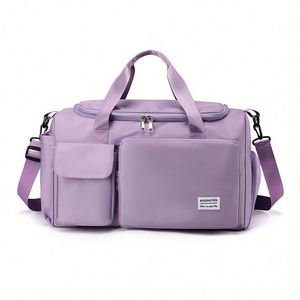 Sac de sport unisexe léger et imperméable de style Oxford anglais, grande capacité, avec fermeture éclair, idéal pour les voyages et le transport de vêtements – Meilleure vente - Product Image 1