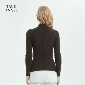 Kualitas tinggi perempuan wanita rajutan pakaian sweater kaus Pullover rajut untuk wanita Ropa De Mujer pakaian wanita