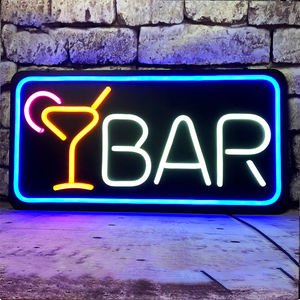 Enseigne néon LED ouverte personnalisable, lettres acryliques lumineuses flexibles et colorées pour bars, entreprises et magasins - Product Image 2