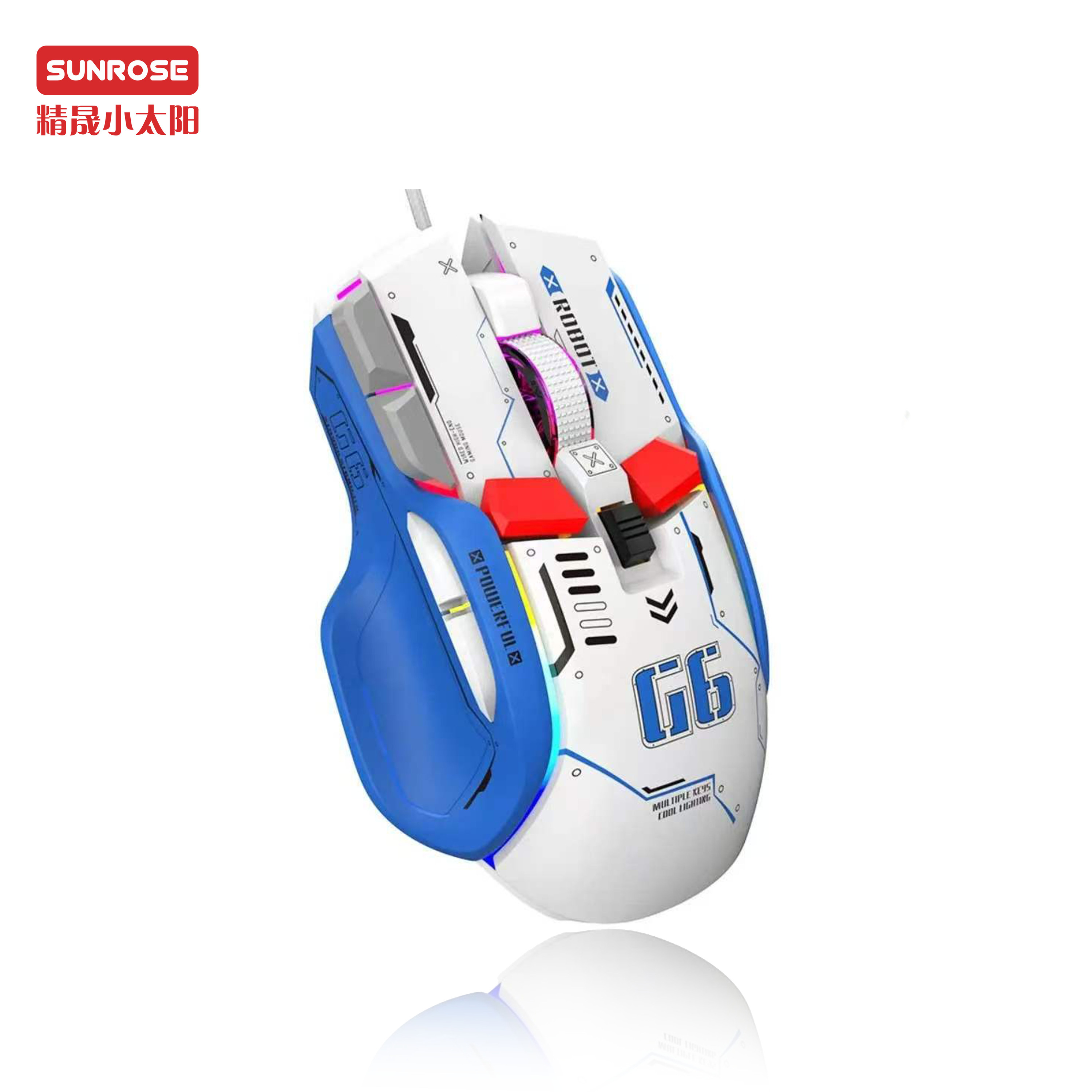 <strong>2026</strong> New Trending SUNROSE <strong>Computer</strong> 12000 DPI 6 Buttons RGB Wired Ergonomic Programmable Gaming <strong>Mouse</strong> CE/FCC Certified