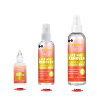 Vente en gros d'extensions de cheveux spray de colle et dissolvant pour perruques en dentelle ruban adhésif pour enlever les perruques grande taille dissolvant adhésif de liaison