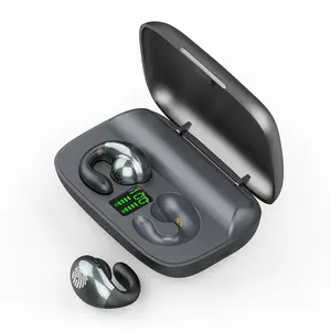 Neuzugang S19 Bone Conduct ion Ear phone Schmerzloses Tragen Drahtlose Ohrhörer Hängende Ohrhörer Sport Headsets Ohrhörer Ohrhörer