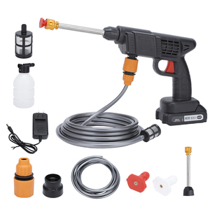 Ingrosso tubo lungo Cordless per raggiungere la pistola elettrica per <span class=keywords><strong>autolavaggio</strong></span> All-In-One del pacchetto pistola a pressione per <span class=keywords><strong>autolavaggio</strong></span> - Product Image 1
