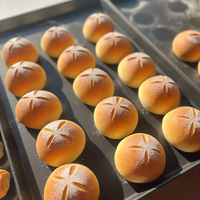 Nouvelle machine électrique automatique pour pains à hot-dogs, machine à pains à hamburgers, machine à fabriquer du pain rond et à rouler la pâte pour usage en boulangerie