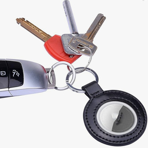 Cross-border PU <b>leather</b> commemorative coin <b>keychain</b> pendant suitable for coin AA medal collector's folder commemorative coin - Product Image 3