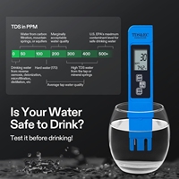 Pena pengukur PH saku air OEM kustom pena penguji Digital kolam akuarium 0-14 PH rentang pengukuran PH Meter Sensor penguji air tangki ikan