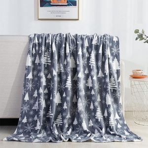 <span class=keywords><strong>Couverture</strong></span> de Noël Imprimée en Flanelle Épaisse pour l'Hiver, Style <span class=keywords><strong>Pull</strong></span> de Noël Idéal pour la Sieste - Product Image 5