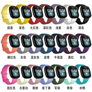 <span class=keywords><strong>Bracelet</strong></span> de montre compatible, <span class=keywords><strong>bracelet</strong></span> sport en silicone, <span class=keywords><strong>bracelet</strong></span> intelligent pour <span class=keywords><strong>Fitbit</strong></span> <span class=keywords><strong>Versa</strong></span> 3/4 Sense <span class=keywords><strong>1</strong></span>/2 - Product Image 5