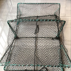 Jaula de resorte para peces, trampa plegable, trampa para langosta, 70*120cm, olla para peces, verde, grande, personalizada, de alta resistencia, precio al por mayor, trampa de pesca - Product Image 1