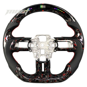 Volante de Fibra de Carbono Personalizado para <span class=keywords><strong>Ford</strong></span> <span class=keywords><strong>Mustang</strong></span> S550 2015-2023, GT, GT350R, GT500, <span class=keywords><strong>Shelby</strong></span> <span class=keywords><strong>Mach</strong></span> <span class=keywords><strong>1</strong></span>, Saleen S302, Interior Deportivo - Product Image 1
