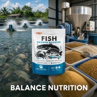 Complément nutritionnel pour carpes crucianes pour une croissance rapide et un gain de poids