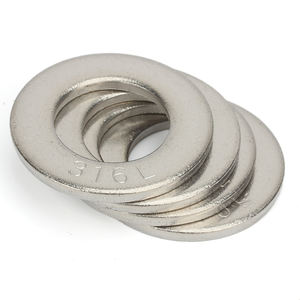 Rondella in Acciaio Inossidabile 316L DIN125A Resistente alla Corrosione A4L-200HV, Rondella Piatta, Rondella Liscia - Product Image 1