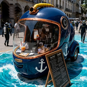 TƯỢNG MŨ bảo hiểm Nhựa Tùy Chỉnh | điêu khắc trang trí xe máy ngoài trời theo chủ đề - Product Image 3