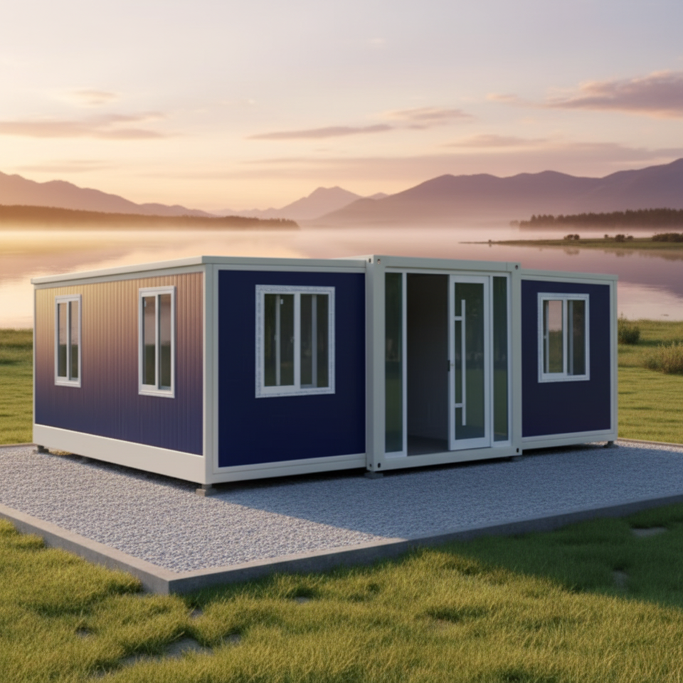 20ft 40ft Prefabricated Mobile Foldable Expandable Container House with ...