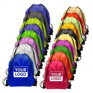 Best Selling Custom Polyester Backpack Gym Sports Draw <b>String</b> <b>Bags</b> Sport Drawstring <b>Bag</b> - Product Image 6