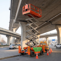 Nouvelle Offre : Plateforme Élévatrice Mobile à Ciseaux sur Chenilles 8m, 10m, 12m pour la Révision des Installations de Hangars et Terminals d'Aéroports