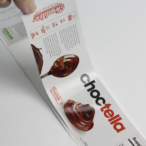 Nhà sản xuất chuyên nghiệp của chất lượng cao thực phẩm nhãn dán thương hiệu biểu tượng tùy chỉnh kích thước bánh pizza hộp Cà Phê chai thực phẩm nhãn - Product Image 6