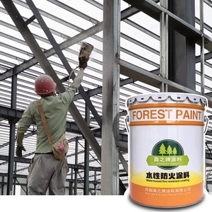 Décoration extérieure intérieure de bâtiment Revêtement ignifuge <span class=keywords><strong>Peinture</strong></span> ignifugée pour structure métallique industrielle en acier - Product Image 1