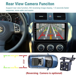2 DIN Android Car Stereo 9 inch đài phát thanh GPS xe Android <span class=keywords><strong>Player</strong></span> với đảo ngược máy ảnh cho szuki sx4 2006-2017 - Product Image 4