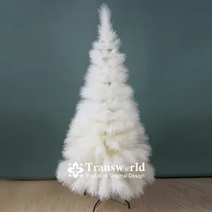Original Design Artificial Tree 7-FT Fluffy Large Pampas Grass Christmas Tree Festival Wedding Christmas Decorations