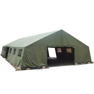6*8平方米耐用重型可折叠聚氯乙烯气框管帐篷充气应急模块化指挥所系统帐篷