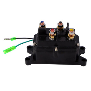 Remote Control For 12V 24V Winch Car Wireless 4 Button Rolling Code 100M <b>Range</b> Plastic With LED Indicator - Product Image 3