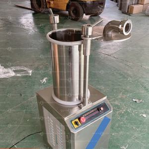 Máquina Hidráulica para Rellenar Salchichas, Embutidora de Salchichas de Acero Inoxidable, Máquina para Hacer Chorizo, <span class=keywords><strong>Hot</strong></span> Dogs y <span class=keywords><strong>Frankfurter</strong></span> - Product Image 4