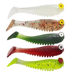 Pêche lumineuse doux Meredith leurre Silicone <span class=keywords><strong>poisson</strong></span> en forme <span class=keywords><strong>de</strong></span> pêche leurre artificiel appât - Product Image 3