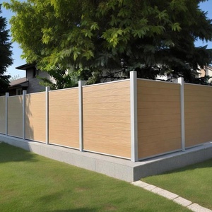 Panneaux de clôture décoratifs en WPC co-extrudé pour <span class=keywords><strong>extérieur</strong></span> EverWall à prix abordable, en taille personnalisée - Product Image 1
