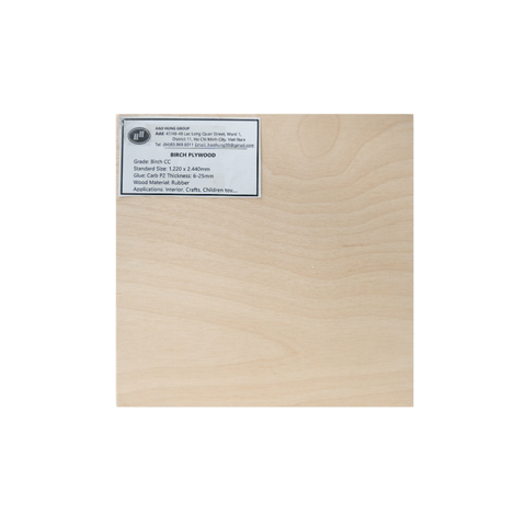 Birch Plywood Top Selling for Construction Formwork Plywood CC Grade Reused 6-8 Times Made in Vietnam Factory