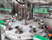 Nouvelle ligne de production de mise en conserve automatique industrielle ensemble complet concombre mariné olive légumes boîtes de conserve shampooing Machine de remplissage