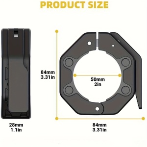 ตัวล็อคบาร์เบลคุณภาพสูงขนาด 50 มม. แบบมาตรฐาน พร้อมคลิปล็อคสำหรับยกน้ำหนักและคลิปหนีบบาร์เบลสำหรับการฝึกซ้อม - Product Image 6