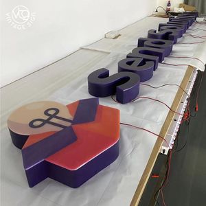 Letras con Iluminación Frontal LED, Letrero Luminoso con Bombillas Grandes, Letreros Iluminados con Iluminación Frontal, Precios <span class=keywords><strong>de</strong></span> Fábrica - Product Image 6