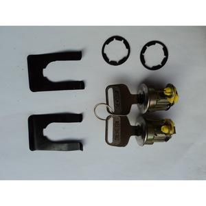 Cilindro de cerradura de puerta Emperor 100P con llaves y clips para reparación y reemplazo de automóviles - Product Image 1