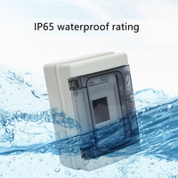 Boîtier de distribution de jonction OEM EKYK CE IP66 industriel extérieur étanche en ABS gris MCB 0-prise 380V 100A HA-4P