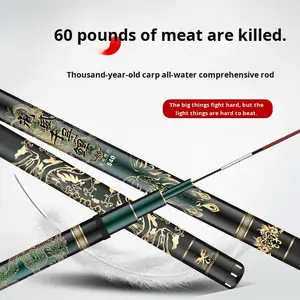 Guangwei Qianxun Karper Hengel Harde Middelmatige Actie 6-12 Secties 3.6M-7.2M Ultralichte Koolstofvezel Lokstaaf - Product Image 2