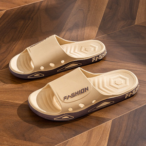 Style coréen <span class=keywords><strong>pantoufles</strong></span> d'été pour hommes à la mode imperméable Co fond épais antidérapant imprimé extérieur résistant à l'usure <span class=keywords><strong>pantoufles</strong></span> de salle de bain - Product Image 3