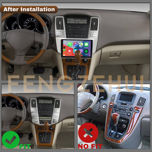 Radio de navigation GPS 9 pouces <span class=keywords><strong>avec</strong></span> 4+64G pour Lexus RX300 RX330 RX350 RX400H 2003-2009, Carplay, Android Auto, Radio RDS, SWC, écran partagé - Product Image 2