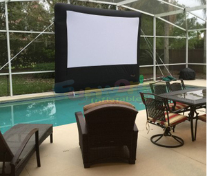 Pantalla de <span class=keywords><strong>cine</strong></span> inflable de grado comercial, pantalla de proyector para <span class=keywords><strong>cine</strong></span> al aire libre, duradera, 3x2 metros - Product Image 2