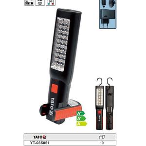 Yato Handheld <b>Rechargeable</b> <b>Led</b> <b>Work</b> <b>Light</b> With Magnet YT 085051 - Product Image 2