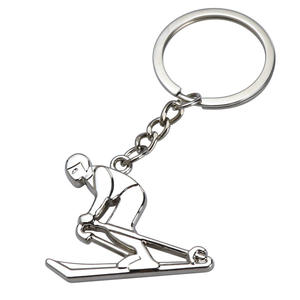 Porte-clés Patins à Roulettes, Porte-clés Patins, <span class=keywords><strong>Pendentif</strong></span> Clé <span class=keywords><strong>Jeux</strong></span> <span class=keywords><strong>de</strong></span> Neige, Porte-clés Hiver en Alliage <span class=keywords><strong>de</strong></span> Zinc Métallique, Porte-monnaie Personnalisé Rond - Product Image 5