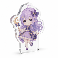 Blocs acryliques personnalisés du fabricant, avec des motifs de dessins animés et d'anime, pour une utilisation comme blocs photo et pour des créations de style anime.