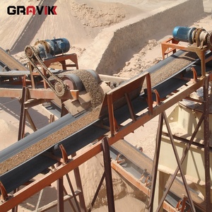 Convoyeur à bande Gravik <span class=keywords><strong>EP</strong></span>/NN de haute qualité avec structure de canal, moteur et boîte de vitesses pour l'exploitation minière - Product Image 2