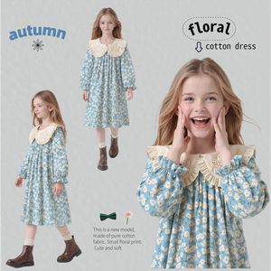 Body Floreale Dolce per Bambina, Adorabile Vestito a Maniche Lunghe per Bambine, Colletto a Bambola, Tutina Coordinata per Sorelle - Product Image 4