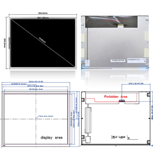 Auo 15.0 "1024x768 <span class=keywords><strong>LCD</strong></span> Bảng điều chỉnh g150xtn03.8 EDP POS hiển thị 15 inch <span class=keywords><strong>LCD</strong></span> Modules - Product Image 2