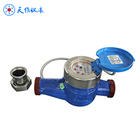 Meter Air Stainless Steel Akurasi Tinggi Proteksi IP68 Konektivitas Flens/Berulir Laju Alir 3.5m/s Rentang Pengukuran 15-300 OEM