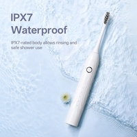 Brosse à dents électrique intelligente à charge CC de qualité supérieure pour adultes, pour l'hygiène bucco-dentaire, brosses à dents puissantes pour le nettoyage à domicile